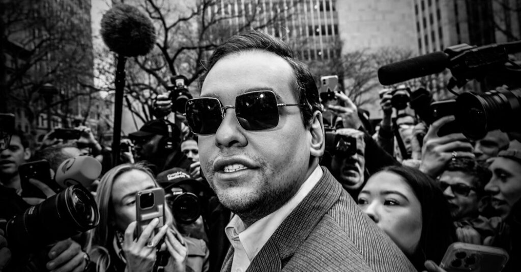 Opinion | Farewell to George Santos, the Perfect MAGA Republican