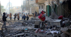 Israeli Strikes Pound Gaza a Day after U.S. Vetoes Stop-Hearth Decision.