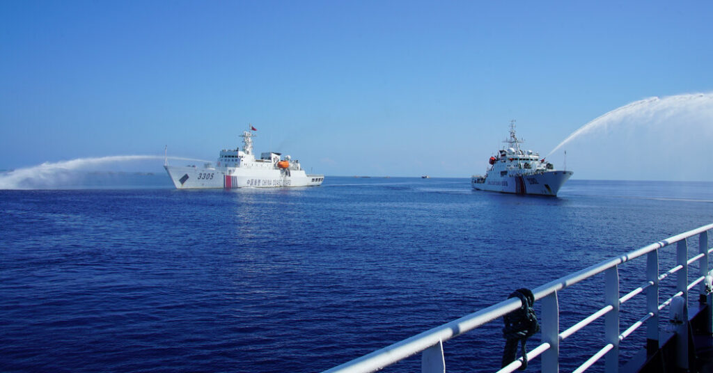 What It Feels Like To Be the Goal of China’s Water Cannons What It Feels Like To Be the Goal of China’s Water Cannons