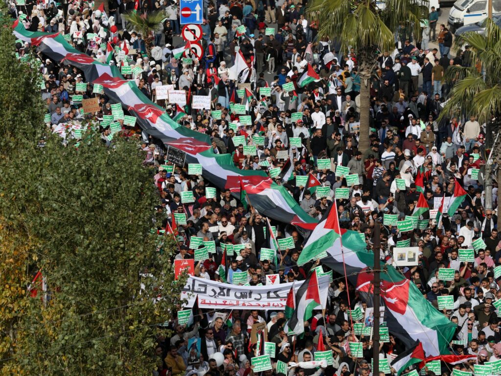 Protesters in Arab international locations rally in solidarity with Palestinians in Gaza | Israel-Palestine battle