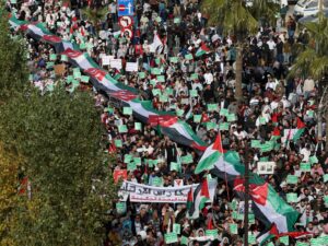 Protesters in Arab international locations rally in solidarity with Palestinians in Gaza | Israel-Palestine battle