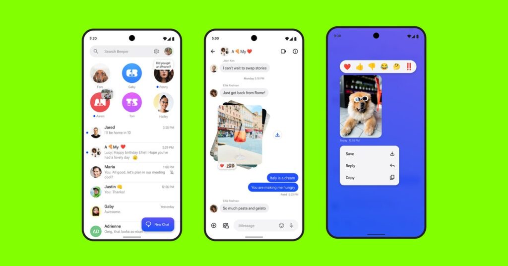 Beeper Mini Turns Android’s Inexperienced Bubbles Into Blue Bubbles on iPhones