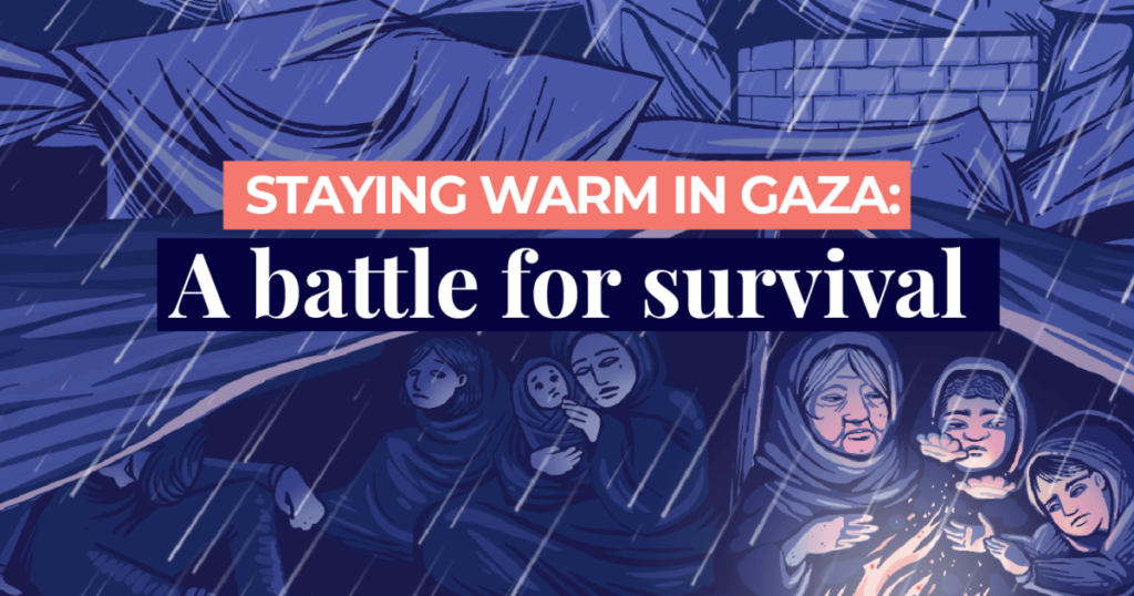 Staying heat in Gaza: A battle for survival | Infographic Information Staying heat in Gaza: A battle for survival | Infographic Information