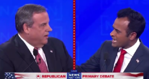 Ramaswamy Torches Chris Christie: ‘Take pleasure in a Good Meal And Get The Hell Out Of This Race’