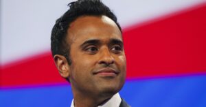 White Supremacists Are Celebrating Vivek Ramaswamy’s ‘Nice Substitute’ Rant