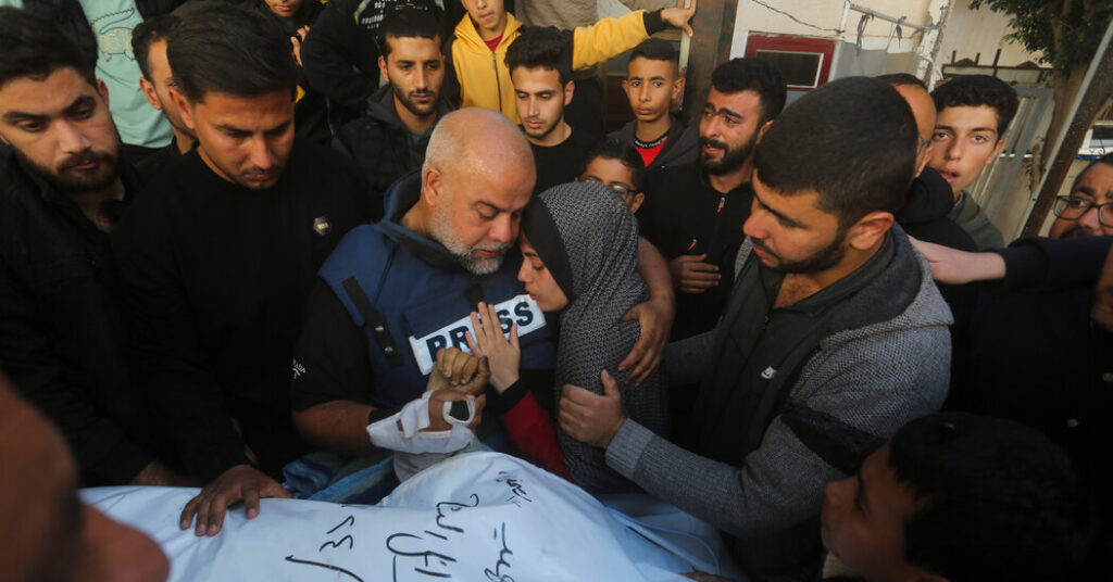 Two Journalists Are Killed in Gaza, Together with the Son of Al Jazeera Reporter