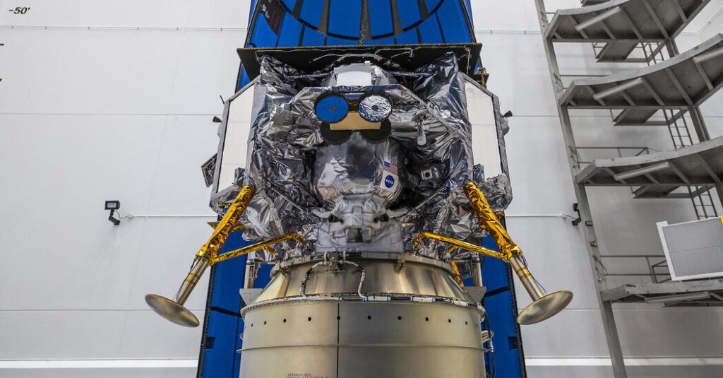 Moon Lander Malfunctions After Launch, Elevating Questions for NASA