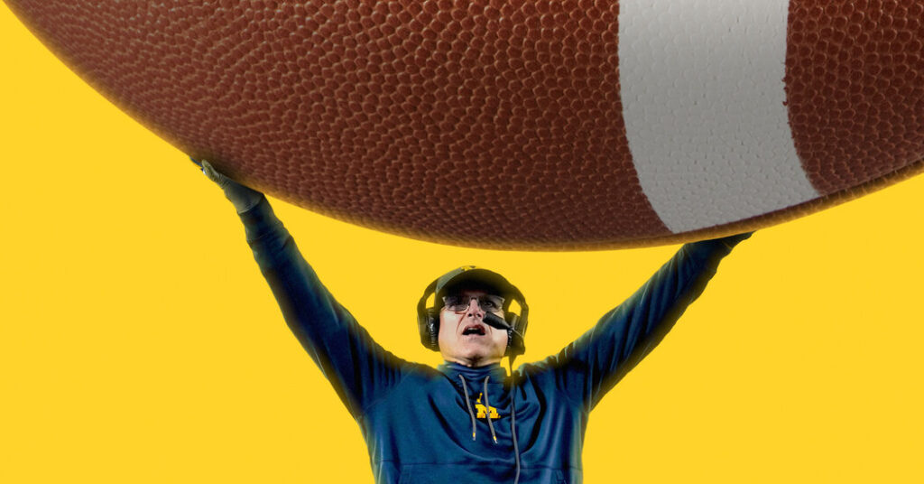Opinion | Jim Harbaugh Ought to Stay at Michigan, Not Depart for the N.F.L.