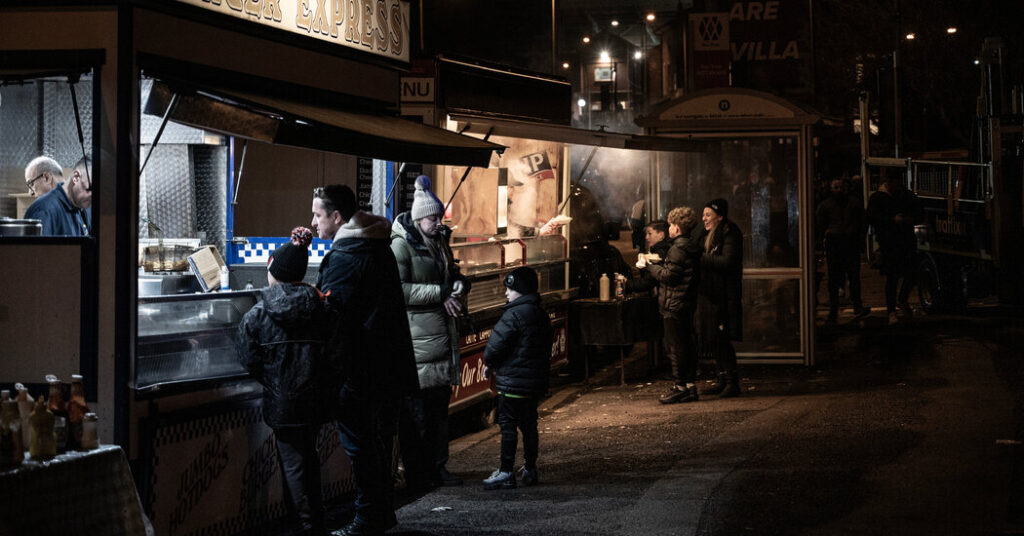 Threatened by Premier League Fan Zones, Burger Vans Maintain Their Floor