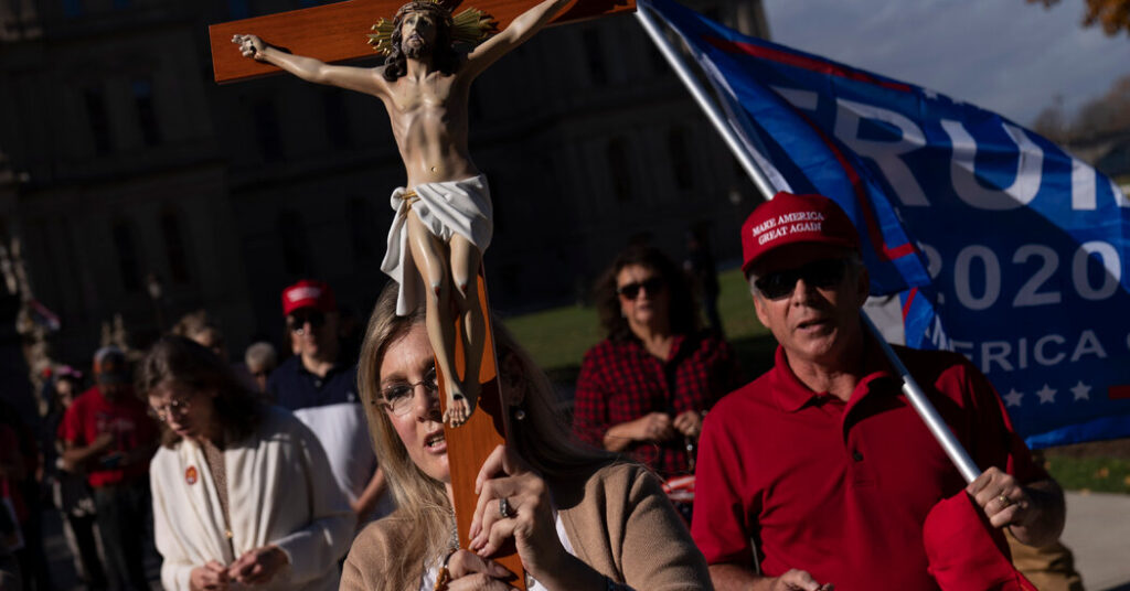 Opinion | The Deification of Donald Trump Poses Some Fascinating Questions