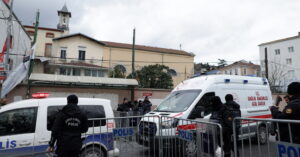 Two Masked Attackers Kill 1 in Taking pictures at Istanbul Church