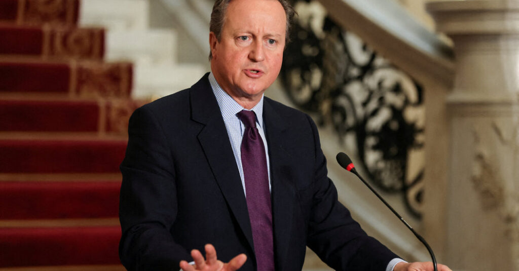 UK Overseas Secretary Indicators Willingness to Acknowledge Palestinian State