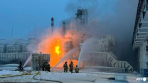 Strike on busy market kills 25 in Russian-held Donetsk