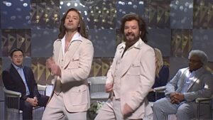 The Barry Gibb Speak Present Returns To ‘SNL’ – Deadline