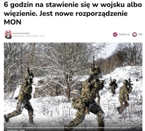 Poland You Have 6hrs To Report For Responsibility