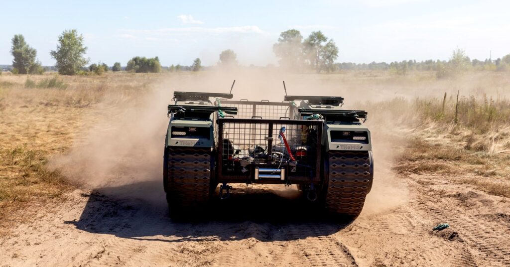 Robots Are Combating Robots in Russia’s Battle in Ukraine