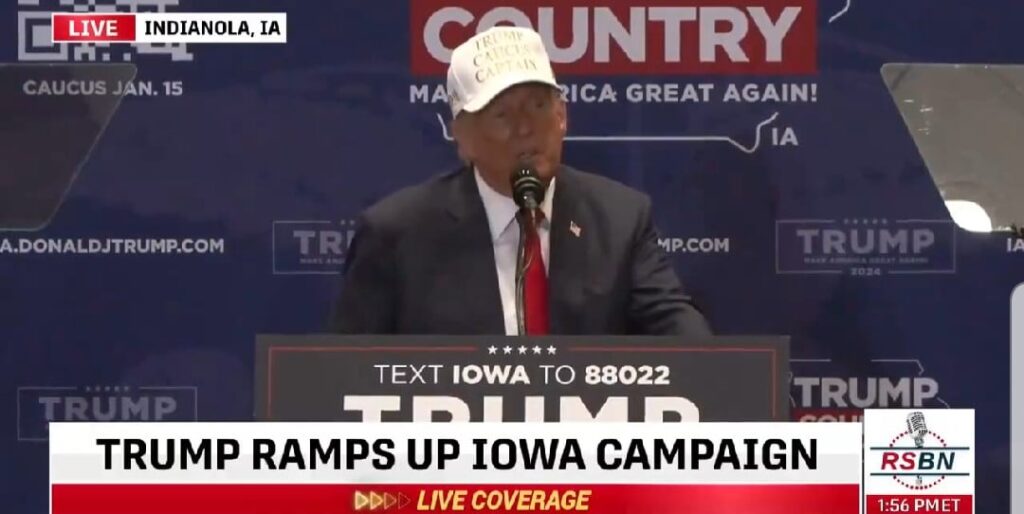 President Trump Speaks in Indianola, Iowa Forward of Caucus: Guarantees “Largest Deportation in American Historical past” (VIDEO) | The Gateway Pundit President Trump Speaks in Indianola, Iowa Forward of Caucus: Guarantees “Largest Deportation in American Historical past” (VIDEO) | The Gateway Pundit