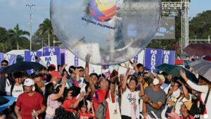 Marcos, Duterte supporters rally in Philippines as household rift deepens