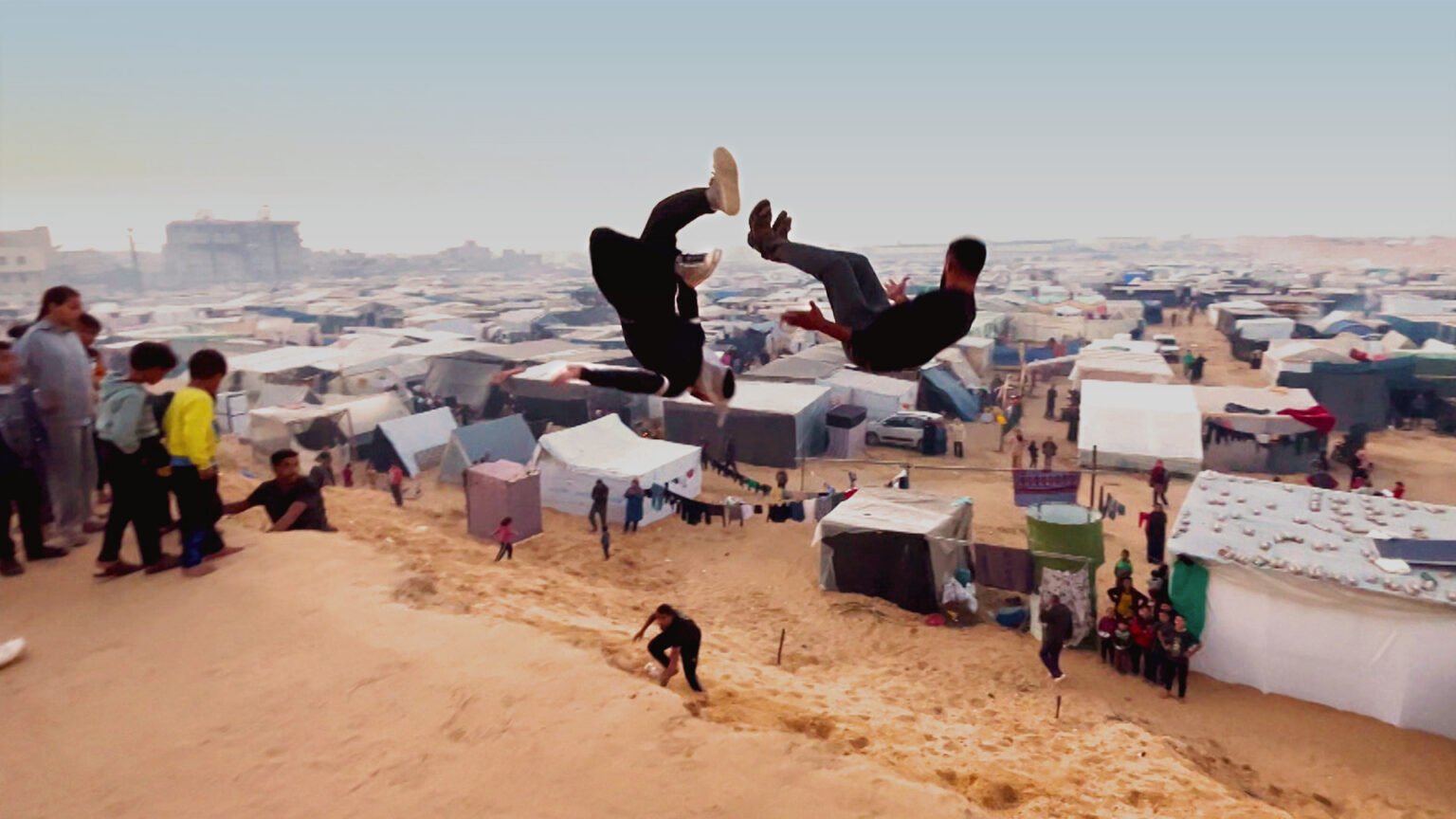 How a parkour group in Gaza turns battle ruins into sporting arenas | Israel Warfare on Gaza Information