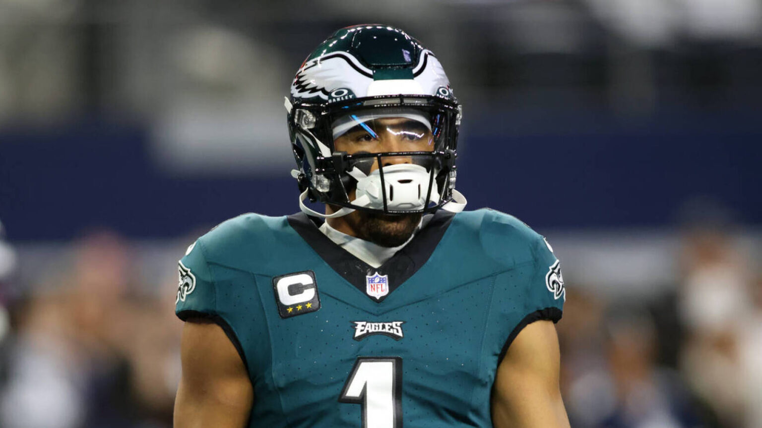 Jalen Hurts shares regarding replace forward of Bucs sport