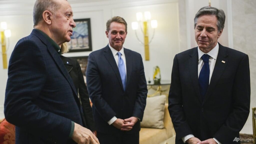 Blinken tackles Gaza, NATO development with Türkiye’s Erdogan Blinken tackles Gaza, NATO development with Türkiye’s Erdogan