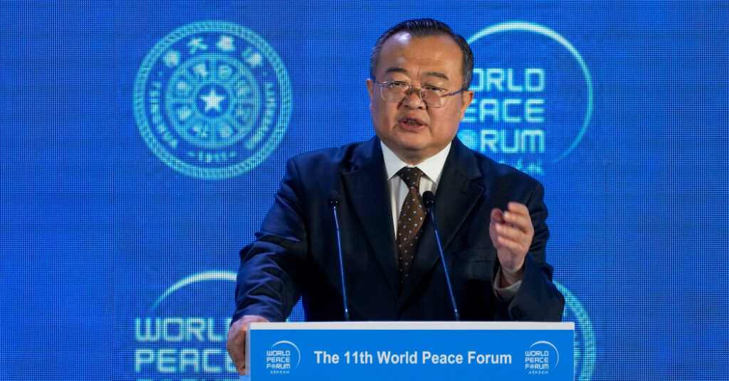 As China Tries to Current a Friendlier Picture, a New Face Emerges As China Tries to Current a Friendlier Picture, a New Face Emerges