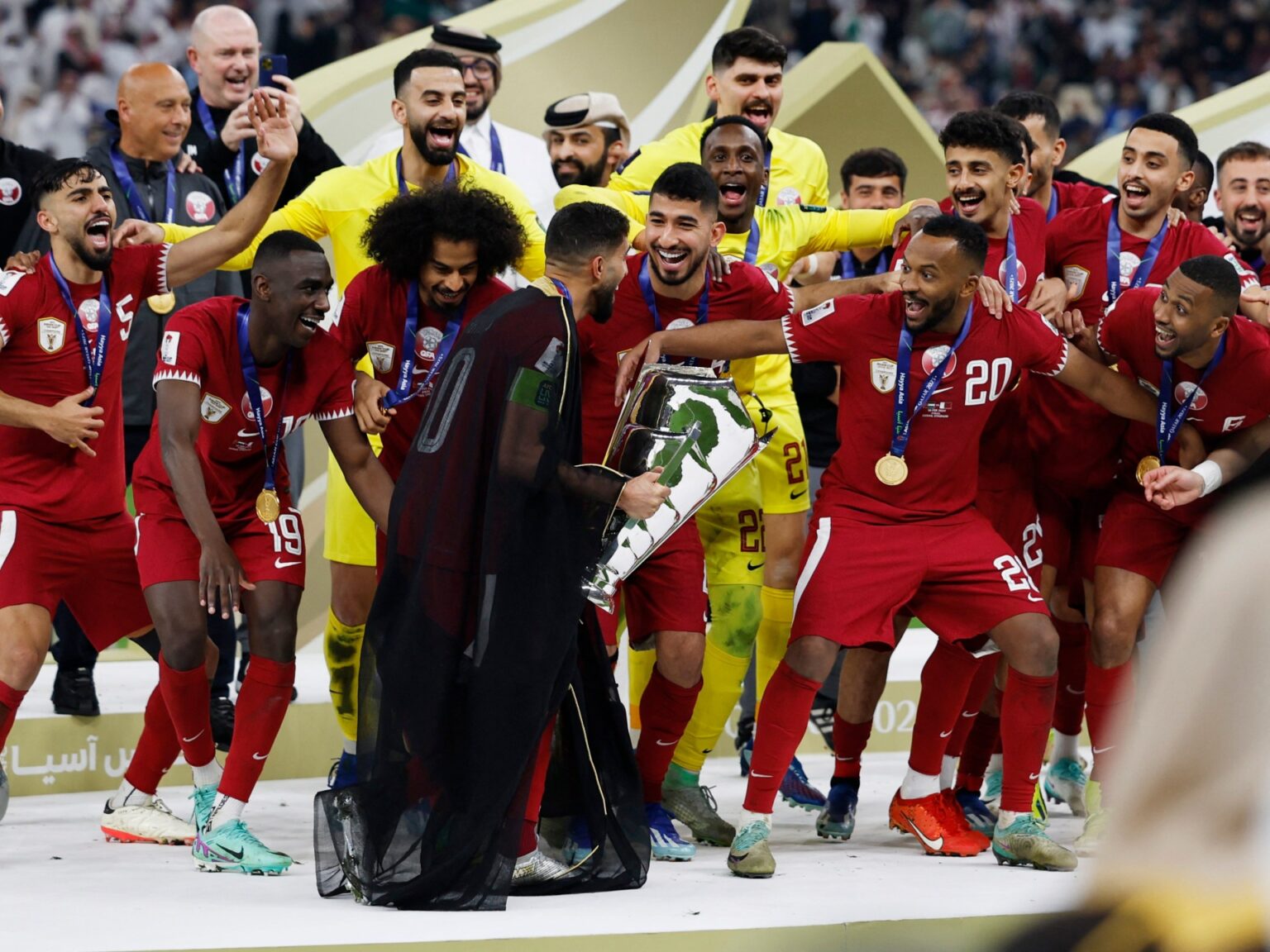 Qatar preserve AFC Asian Cup trophy at residence with 3-1 win over Jordan | AFC Asian Cup Information Qatar preserve AFC Asian Cup trophy at residence with 3-1 win over Jordan | AFC Asian Cup Information