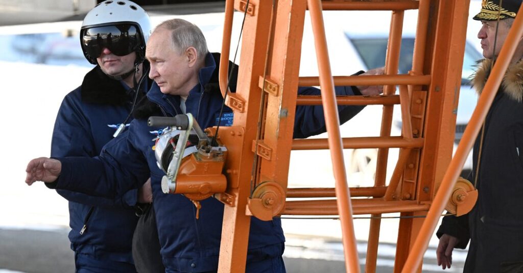 Putin Takes a Experience in a Nuclear-Succesful Bomber