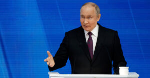 Putin Says Direct Western Intervention in Ukraine Dangers a Nuclear Battle