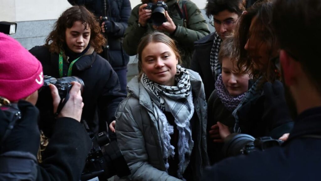 Local weather activist Greta Thunberg defied police at protest, courtroom hears