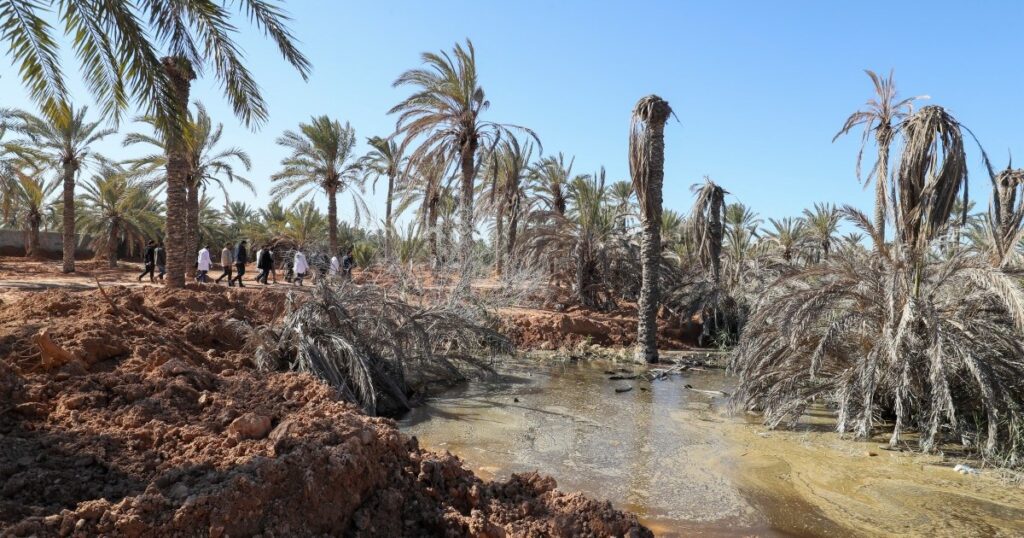 Thriller groundwater upsurge floods houses in Libyan coastal city | Setting Information