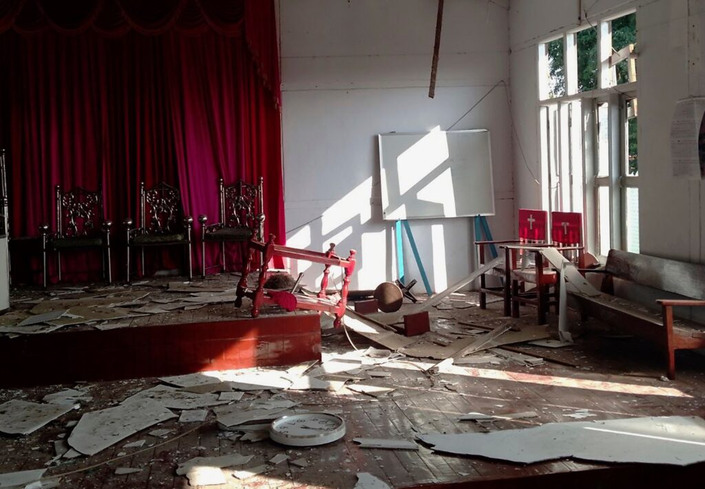 Amnesty requires battle crimes probe over Myanmar army bombing of church | Battle Information