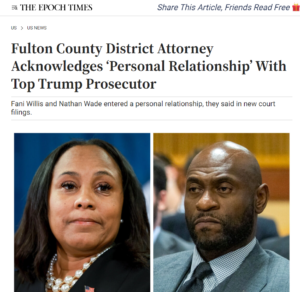 Fani Willis Admits She Is Concerned With Nathan Wade