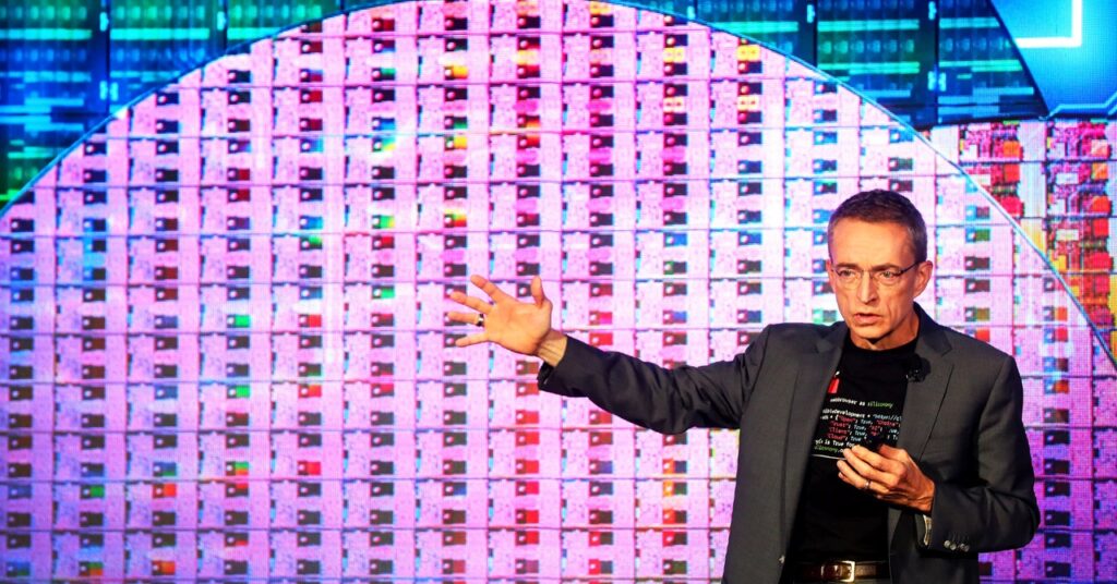 Intel’s CEO Says AI Is the Key to the Firm’s Comeback