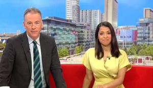 BBC Breakfast tribute to Steve Wright, with Simon Bates image