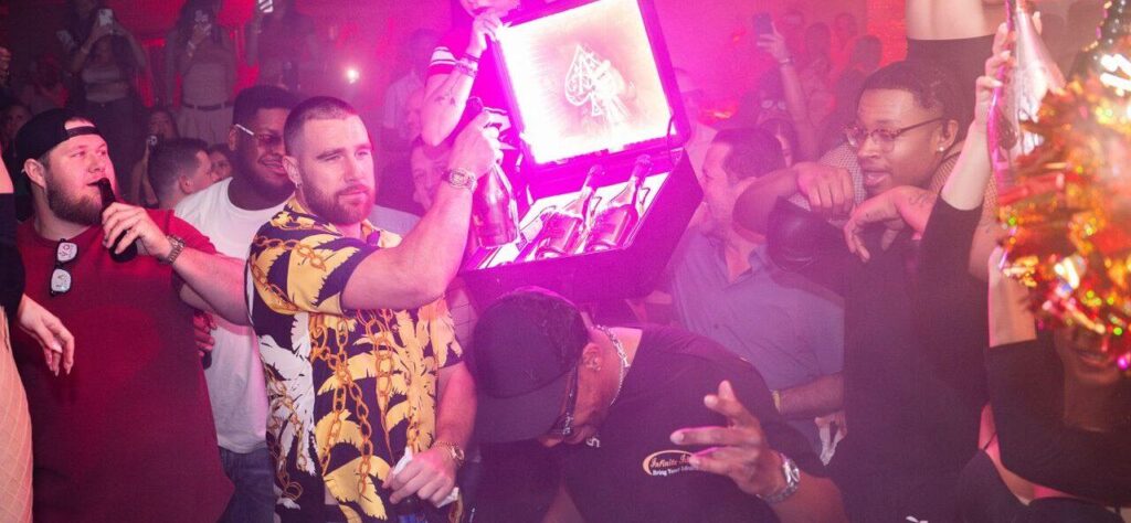 Travis Kelce Events Solo In Vegas After Visiting Taylor Swift In Sydney [PHOTOS]
