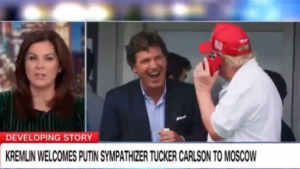 CNN Freaks Out Over Tucker Carlson Going To Russia To Interview Putin