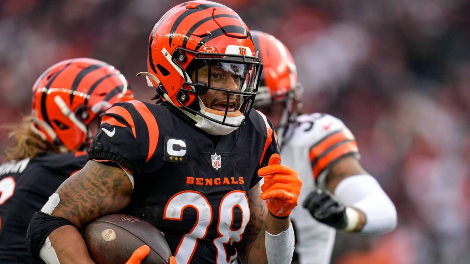 Bengals RB Joe Mixon is uninterested in everybody saying that he’s going to be minimize