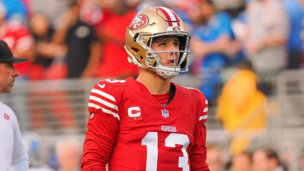 Cam Newton sticks by controversial tackle Brock Purdy Cam Newton sticks by controversial tackle Brock Purdy