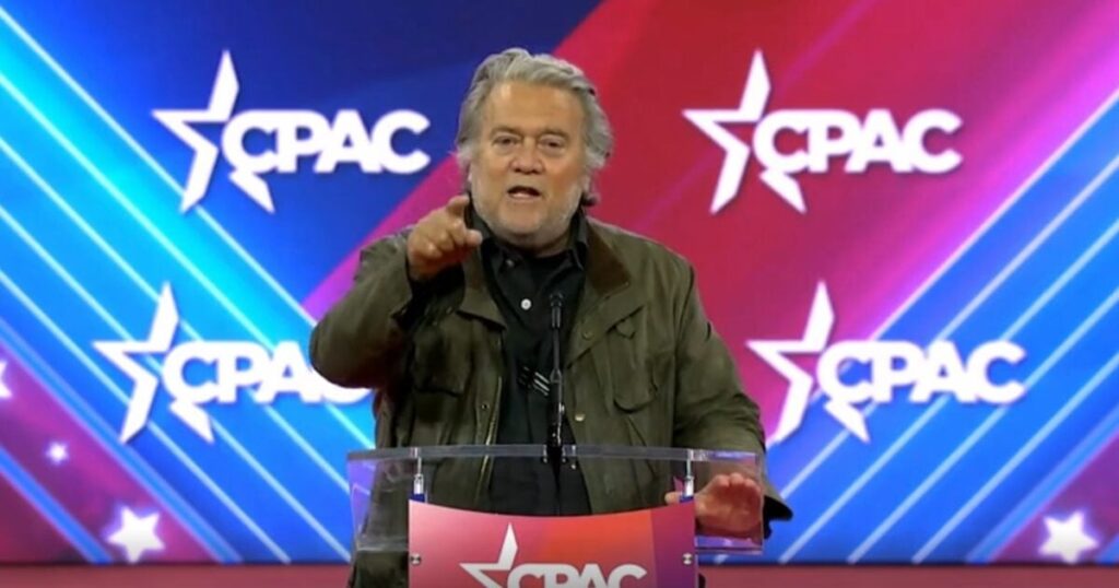 “ONWARD TO VICTORY!” – Steve Bannon Lights Up CPAC 2024 Crowd – Explains How the Media Is aware of Joe Biden Is Illegitimate (VIDEO) | The Gateway Pundit “ONWARD TO VICTORY!” – Steve Bannon Lights Up CPAC 2024 Crowd – Explains How the Media Is aware of Joe Biden Is Illegitimate (VIDEO) | The Gateway Pundit