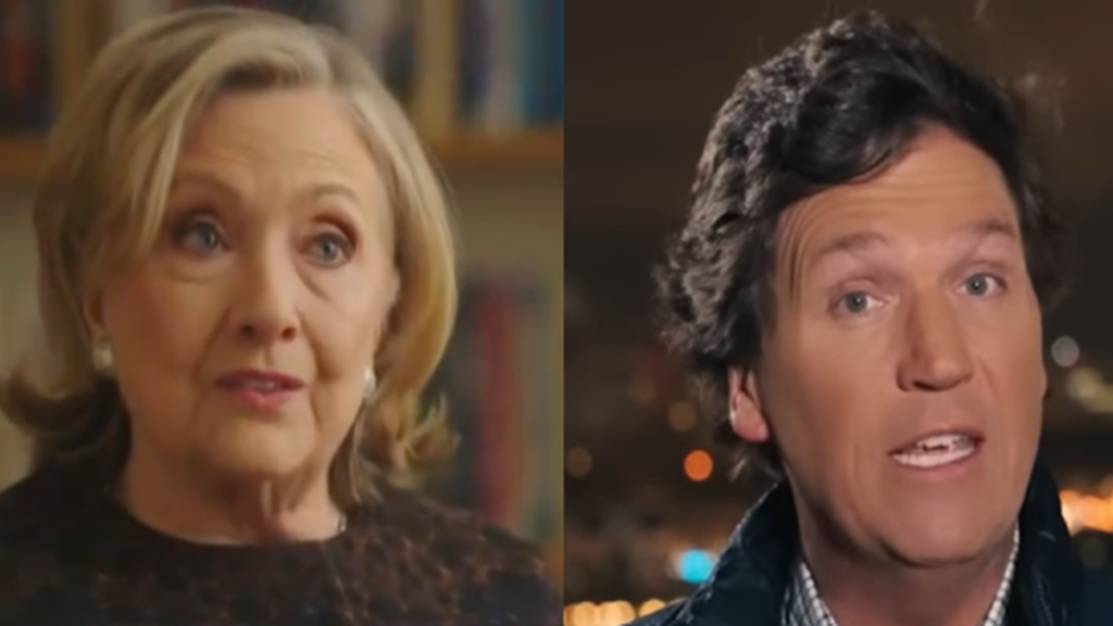 Hillary Clinton, Who As soon as Handed Russia A Literal ‘Reset’ Button, Accuses Tucker Carlson Of Being A ‘Helpful Fool’ For Putin