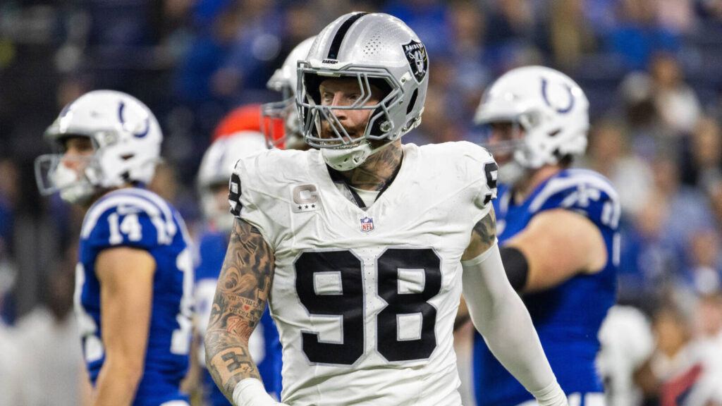 Maxx Crosby explains reported Antonio Pierce commerce menace