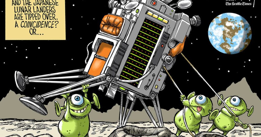 Perhaps the moon is making an attempt to inform us one thing Perhaps the moon is making an attempt to inform us one thing