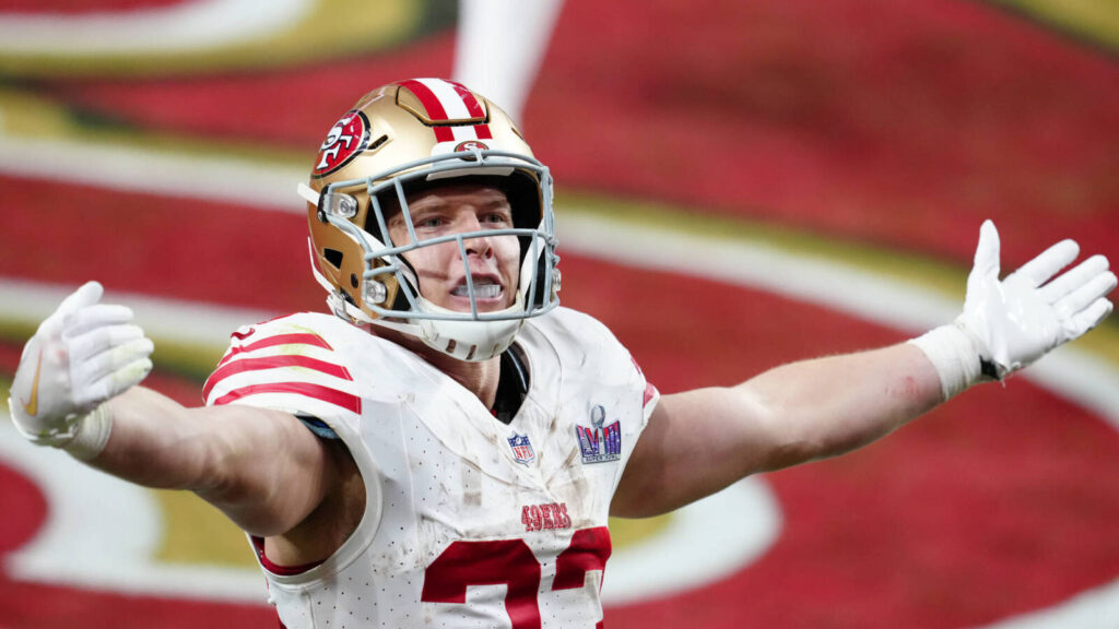 Watch: 49ers’ McCaffrey scores TD on unbelievable trick play