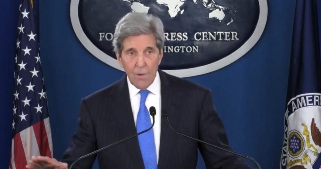 Outgoing Local weather Czar John Kerry Says Transition to Inexperienced Vitality might be “Bigger Even Than the Industrial Revolution” (VIDEO) | The Gateway Pundit Outgoing Local weather Czar John Kerry Says Transition to Inexperienced Vitality might be “Bigger Even Than the Industrial Revolution” (VIDEO) | The Gateway Pundit