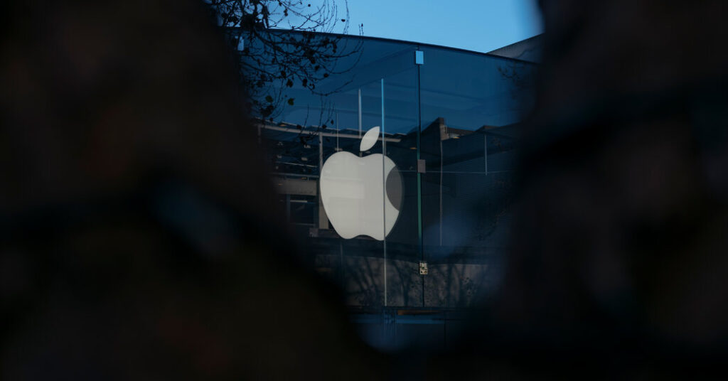 U.S. Sues Apple, Accusing It of Sustaining an iPhone Monopoly