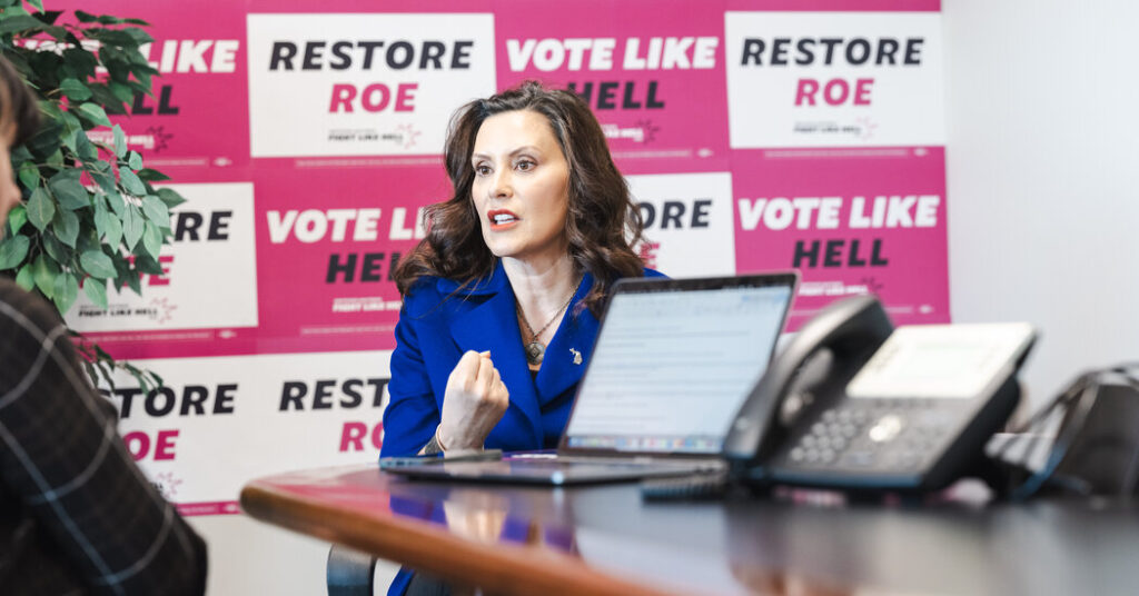 Opinion | How Gretchen Whitmer Met the Second