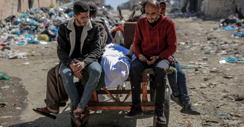 Witnesses Describe Seeing Folks Shot as Israeli Troopers Fired Towards Crowds Surging Round Assist Convoy