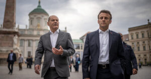 Macron and Scholz Spar Over Coverage on Ukraine and Russia