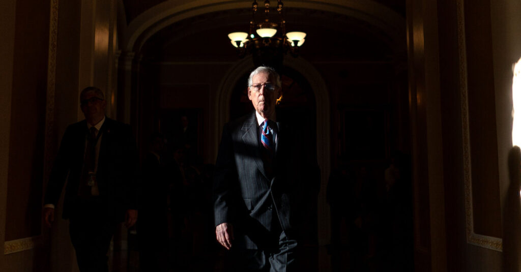 Opinion | Mitch McConnell Doesn’t Put on a MAGA Hat. I’m Not Fooled.